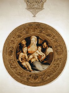 The Holy Family and St. John the Baptist by Domenico di Pace Beccafumi  