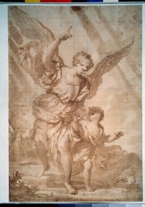 Guardian Angel by Domenico the Elder Piola