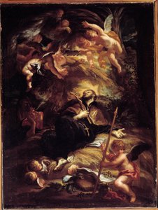 The Death of Saint Francis Xavier by Domenico the Elder Piola