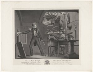 J.C.J. Van Speijk on February 5, 1831 by Dominicus Franciscus du Bois