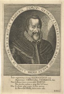 George Frederick of Baden-Durlach by Dominicus or Custodis Custos