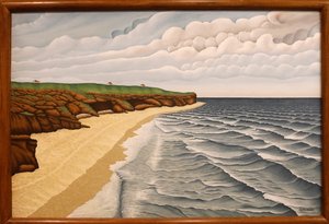 The Cliff, not dated by Dominique Paul Peyronnet