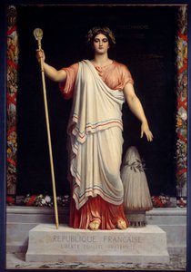 Allegory of the French Republic by Dominique Papety (1848)