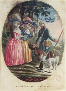 Leaving for the Hunt by Dominique Vivant Denon