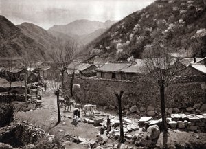 The Pass of Nankou, Near Beijing by Donald Mennie