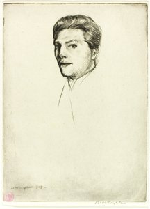 Drypoint Number Five: Portrait by Donald Shaw MacLaughlan