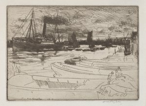 Evening Light by Donald Shaw MacLaughlan