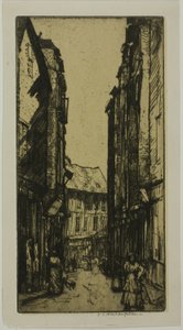 Rue des Halles, Vannes, Brittany
