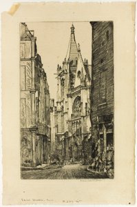 St. Séverin, Paris by Donald Shaw MacLaughlan