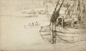The Little Pool, London by Donald Shaw MacLaughlan