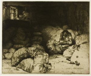 The Sleeping Rag Vendor