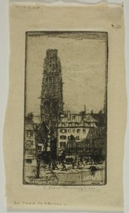 Tour de Beurre, Rouen by Donald Shaw MacLaughlan