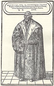 Portrait of Baron Sigmund von Herberstein, Ambassador in Poland and Russia by Donat Hübschmann