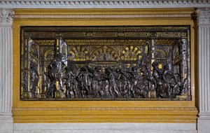 Bas relief by Donatello