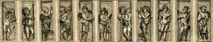 Cherubs, bronze reliefs by Donatello, Basilica of Saint Anthony of Padua, Padua, Veneto, Italy by Donatello