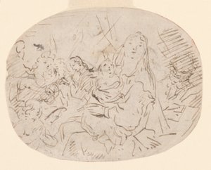 Adoration of the Angels by Donato Creti
