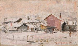Storm in Bardonecchia by Donato Frisia
