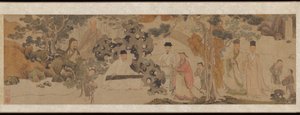 Exalted Gathering in the Green Woods, c.1620 by Dong Qichang