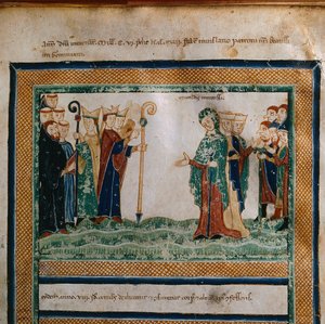 Matilda of Tuscany From: Vita Mathildis di Donizone di Canossa, Between 1111 and 1115 by Donizone di Canossa