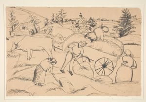 Harvesting by Dora Bromberger