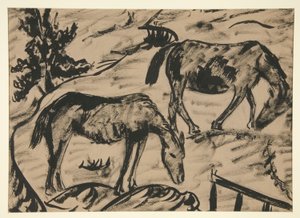 Horses by Dora Bromberger