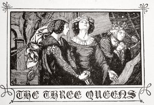 The Three Queens, 1905 by Dora Curtis