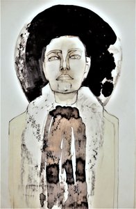 Abstract Halo Portrait by Doris Schmitz