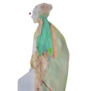 Contemplative Abstract Figure