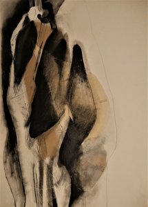 Draped Abstract Figures