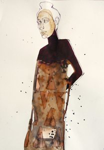 Elegant Fashion Figure by Doris Schmitz