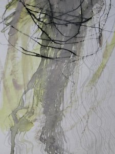 Ethereal Flowing Lines by Doris Schmitz