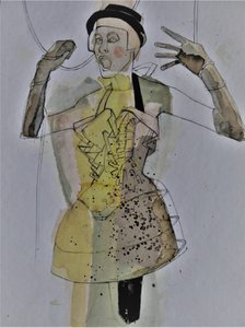 Expressive Fashion Figure