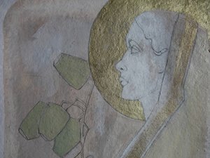 Golden Halo Woman Profile