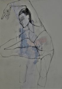 Graceful Figure Sketch by Doris Schmitz