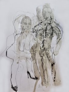 Layered Human Figures by Doris Schmitz
