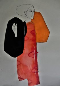 Modern Fashion Figure by Doris Schmitz