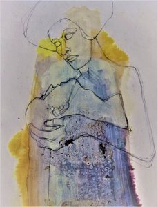 Mother Child Embrace by Doris Schmitz