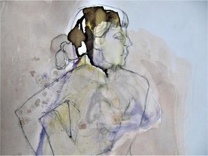 Pastel Portrait by Doris Schmitz