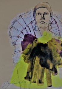 Vivid Fashion Portrait