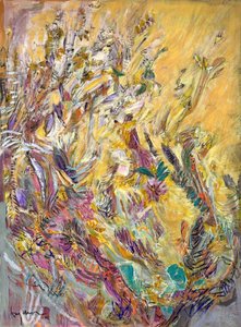 Golden Garden Blooms by Dorothy Fagan