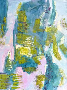 Vibrant Abstract Strokes by Dorothy Fagan