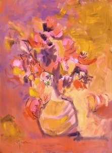 Vibrant Floral Still Life by Dorothy Fagan
