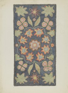 Hooked Rug by Dorothy Lacey
