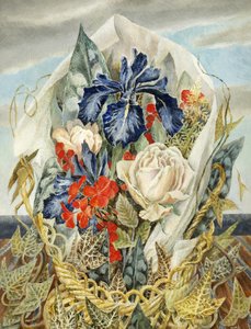 Iris and Rose by Dorothy M. Larcher