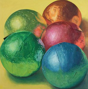 Five Chocolate Caramels by Douglas Newton