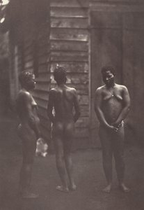 Three Malagasy Women (Plate 30) by Désiré Charnay