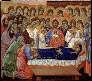 The Dormition of the Virgin (detail)