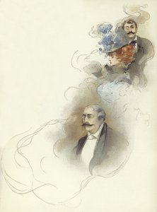 Characters at Savoy Dinner
