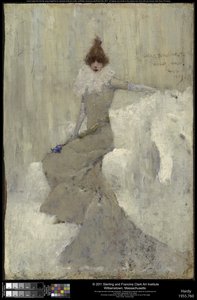 Sarah Bernhardt, 1889 by Dudley Hardy