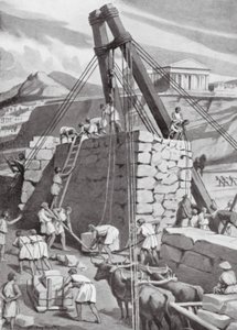 Rebuilding the Walls of Athens, BC 393